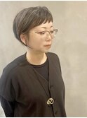【content Yumi】前髪短めボブ、、、個性plus