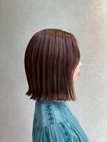 ココ(qoqo)&nbsp;切りっぱなしボブ　外ハネスタイル