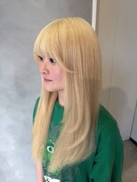 エイト ヘアサロン 渋谷本店(EIGHT) 抜きっぱなしブロンド