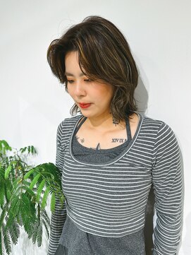 ブランコ 名古屋栄(BLANCO) レイヤーカット ハイライトカラー オススメ