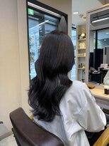 トッカ 博多駅筑紫口店(tocca hair&treatment)&nbsp;艶めく暗髪×柔らかウェーブ