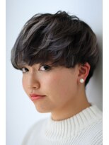 クレーデヘアーズ 周南久米店(crede hairs)&nbsp;ハイライト、ヨーロピアンショート