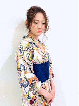 ネオリーブアオバ 高田馬場店(Neolive aoba) 【高田馬場/aoba】　浴衣着付け　＆　ゆるアレンジ