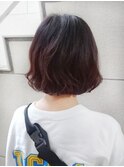 【The coast by Neolive】レッドグラデーションボブ