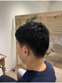 メンズ刈り上げショート