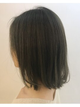 グッデイ ヘアー(GOOD DAY HAIR) 【GOOD DAY HAIR】《外ハネボブ　シアーグレージュ》 下北沢