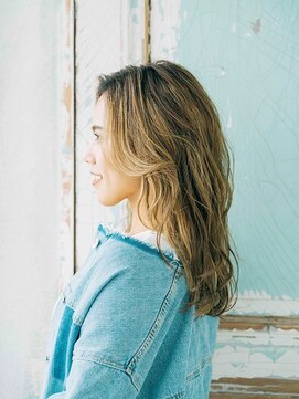 プロデュース 相模原店(Produce) ヌーディーカラー☆グラマラスカール♪セミディ