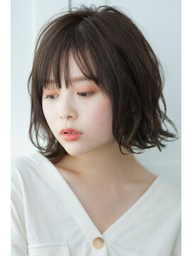 リル 7F 銀座(Rire) 【Rire-リル銀座-】ひし形シルエットゆる波ウェーブ