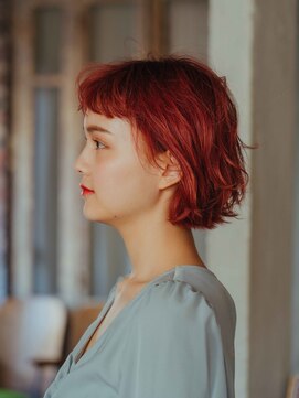 ヘアアンドリラクゼーション シャッセ(Hair&Relaxation SASE) ヴィヴィット☆ピンクオレンジ