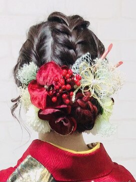 フルリール(fleurir) 振袖 成人式ヘア