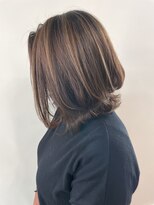 オル(Olu)&nbsp;【MASAYA】脱白髪染めハイライトカラー×ナチュラルカラー