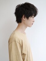 エレン 池袋(ElEn.)&nbsp;似合わせ小顔カット×アップバング　パーマミディアム