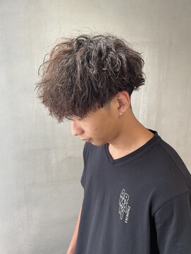 シェノン オム 梅田(CHAINON HOMME) MEN'S HAIR/束感ショート/波巻き/マッシュパーマ