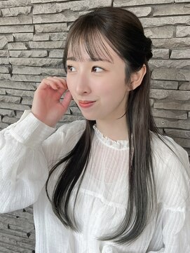 ハイバレーヘアーメゾン(HIGH VALLEY HAIRMAISON) タイトヘアセットお呼ばれヘアセットハーフアップ