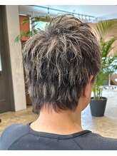 白髪染め　（白髪ぼかし）