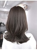 Moana【大宮】#レイヤーカット#グレージュ#ニュアンスカラー