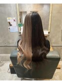 ツートンカラーロングスタイル