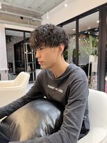 髪屋 紬 メンズ/メンズカット/メンズパーマ/波巻きパーマ