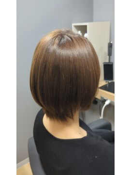 スリーク バイ ロイ 円町本店(sleek by roy) ショート髪質改善ストレート