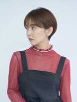 ピークアブー アヴェダ アトレ恵比寿(PEEK-A-BOO AVEDA) 前髪あり大人小顔ショート/30代40代50代/岡野亘希