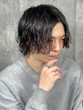 プレミアムバーバー 赤坂店(PREMIUM BARBER produce by HIRO GINZA) メンズパーマスタイル