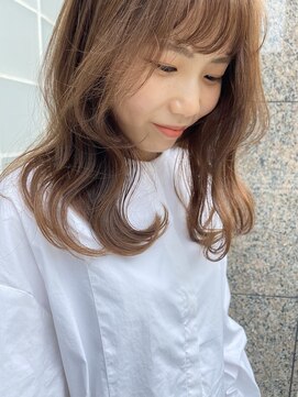 シャンドゥール 栄店(CHANDEUR) 顔まわりレイヤー*大人可愛い透け感柔らかナチュラル