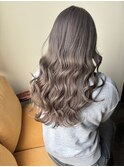 Aimee 町田　ミルクティーグレージュ×ミックス巻き