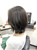 ブリーチなしハイライト+グレージュカラー/髪質改善/ハイトーン