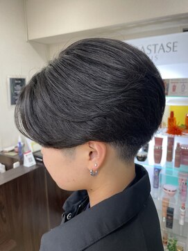 松本平太郎美容室 大宮店 刈り上げセンターパート/30代40代50代60代