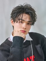 オーシャントーキョー(OCEAN TOKYO)&nbsp;【フェザーパーマ】フェザーショートセンターパート