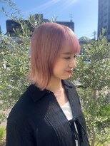 エクファ ヘア シェリル 草津 南草津店(ex-fa hair cherir)&nbsp;イメチェン/ホワイトブロンド/外ハネボブ/美髪/草津/南草津