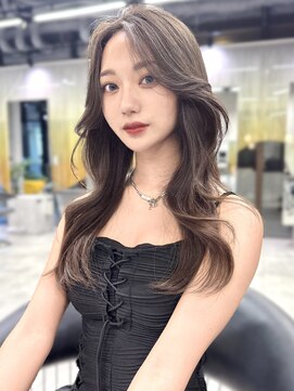 シティ(CITY) ミディアムヘア ボブレイヤー レイヤーボブ 顔まわり 小顔 黒髪