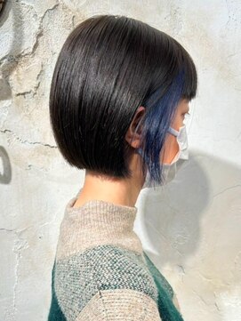 レイール 吉祥寺(Reir) 【Reir_吉祥寺】*インナーカラー+ネイビーボブ*