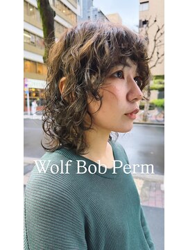 マージュ ギンザ(marju GINZA) 外国人風ドライウルフパーマ