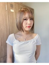 アンリー(Anree) 20代30代40代『切りっぱなしボブ』