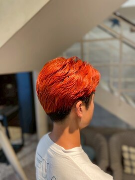 アース 千葉店(HAIR&MAKE EARTH) オレンジカラー