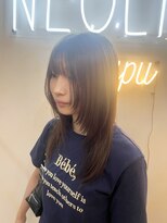 ネオリーブカップ 町田店(Neolive capu)&nbsp;トレンドスタイル☆ハッシュレイヤーカット/アッシュベージュ