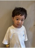 ツーブロックキッズカット