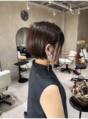 20代30代40代大人ショート 耳掛けショート 丸みショート 艶髪