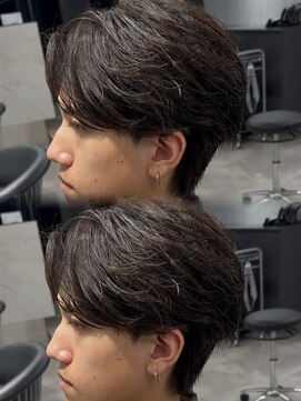 ステラ(STELLA) ニュアンスフェザーパーマ/フェザーショート/毛流れパーマ