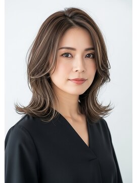 縁(ENISHI) 肩位置レイヤードボブ