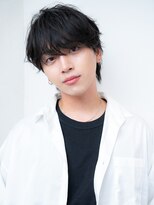 ケアリー プレナ海浜幕張(Carelly)&nbsp;ツイストパーマ七三オールバックマッシュウルフスリークショート