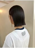 切りっぱなしボブ