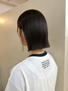 シーバイラヴィズム けやき通り2号店(Sea by LUVISM) 切りっぱなしボブ