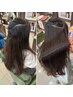 【矯正CAM】カット+髪質改善縮毛矯正+髪質改善トリートメント¥29150→10%OFF