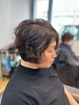 ブルーム(bloom) 大人のオン眉♪個性派ニュアンスパーマ☆