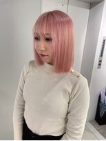 リンドトウキョウ(LINDO TOKYO)&nbsp;ホワイトピンク/ブリーチ/ハイトーン/ダブルカラー/ピンクカラー