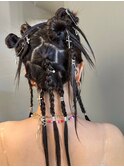 【Haco+】Ibuki_三つ編み_ヘアセット