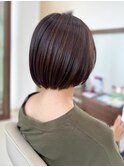 コントラストハイライトボブ【四條畷市】