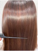 髪質改善 縮毛矯正 ナチュラルストレート 艶髪